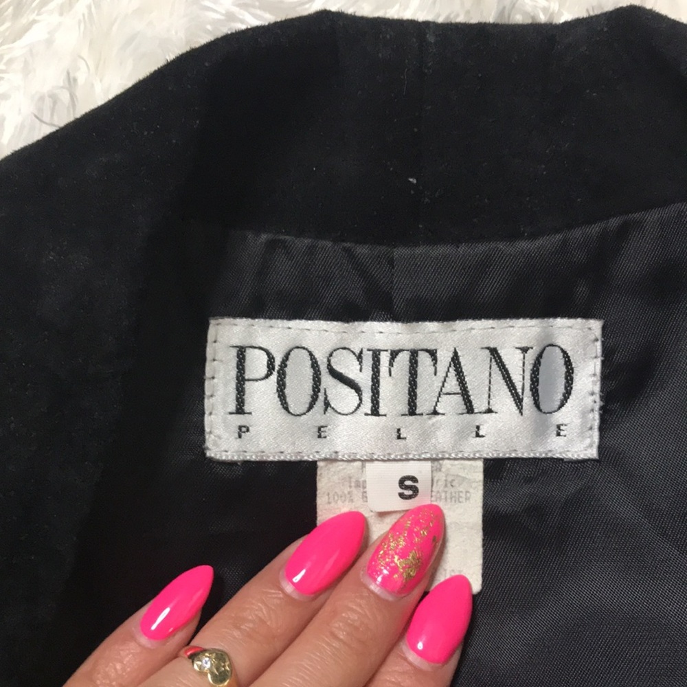 Positano vintage leather pullover jacket - Picture 3 of 7